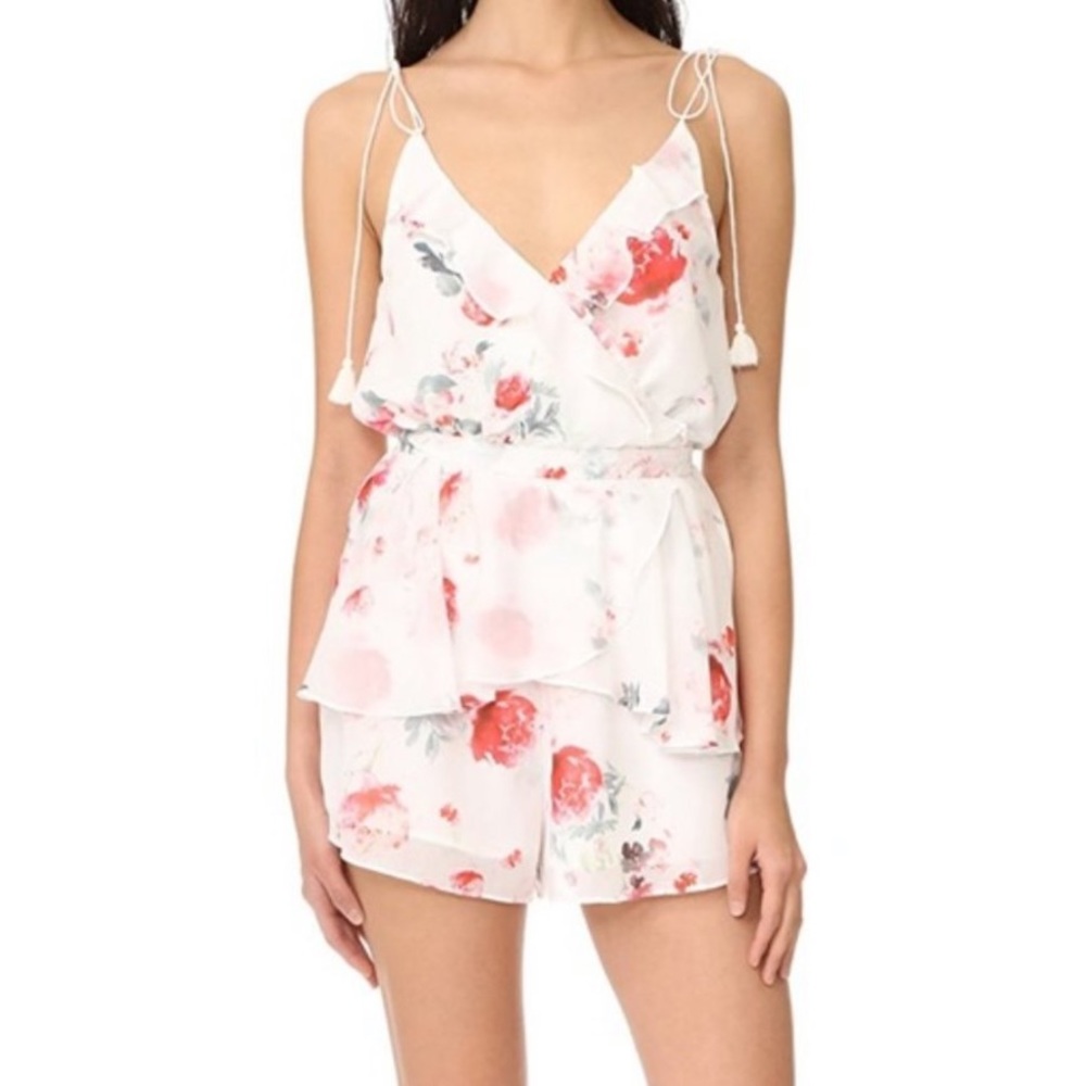 Isabella Floral Print Romper